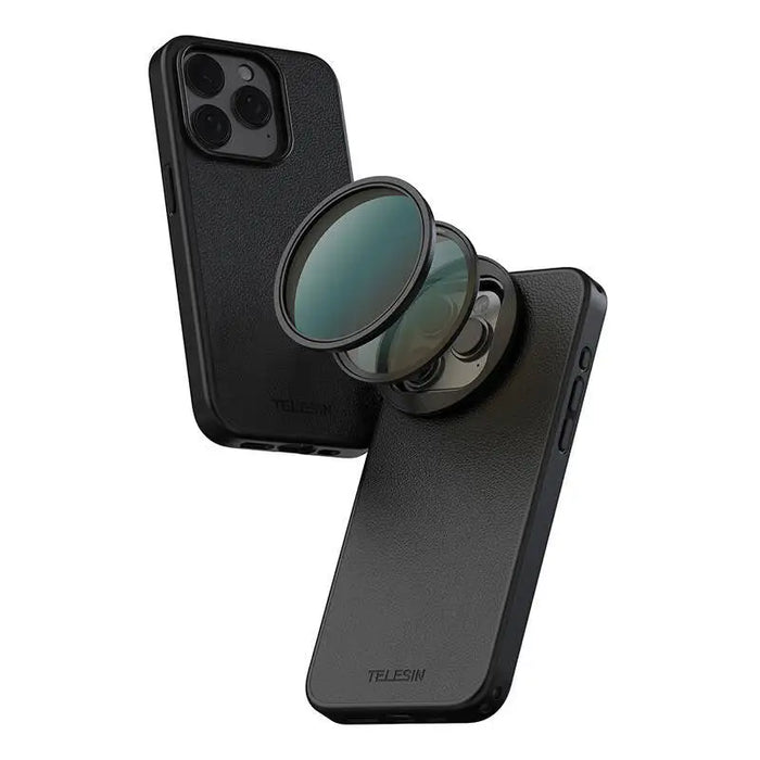 Telesin magnetic filter frame case for iPhone 15 Pro Max - Protective cases for smartphones<<<Cases<<<GSM