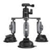 TELESIN Three-Arm Suction Mount - TE-TSB-001 - Straps mounts and holders<<<Mounts<<<Tripods<<<Selfie