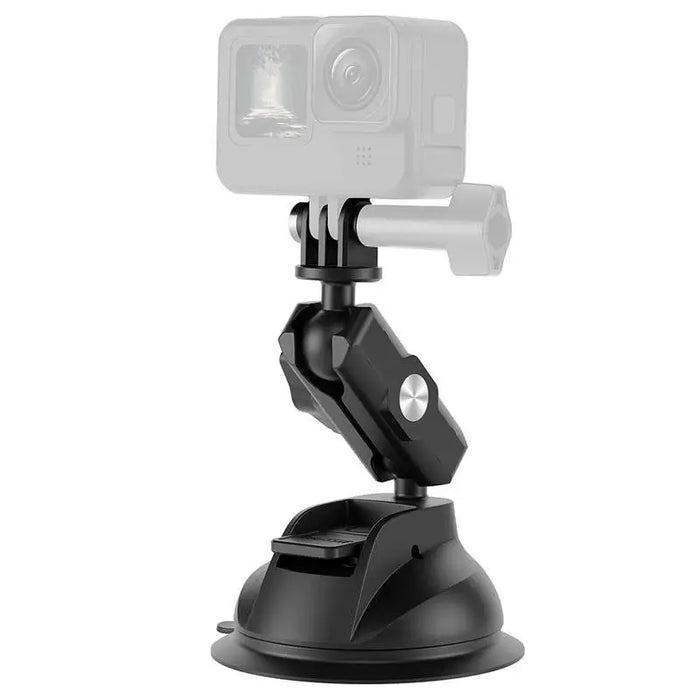 TELESIN Universal Suction Cup Holder with phone holder and action camera mounting TE-SUC-012 - Straps mounts