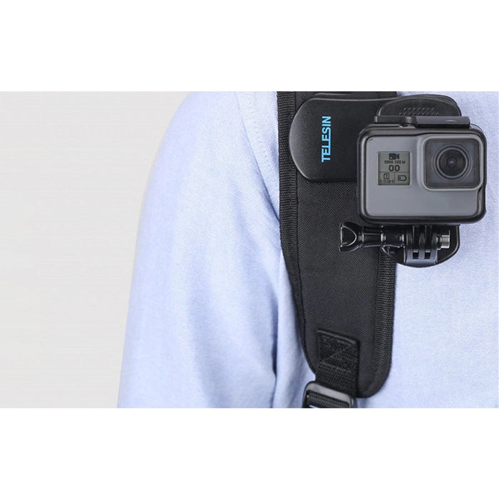 Rotating 360 degrees clip with screw backpack for GoPro Hero / SJCam / GitUp / Xiaomi Yi