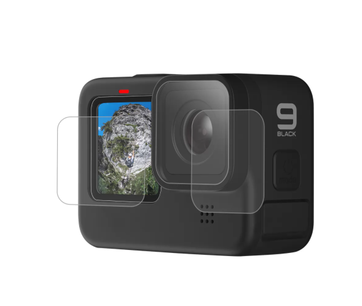 Screen and lens protective foil Telesin for GoPro Hero 9 / Hero 10 / Hero 11 / Hero 12 (GP-FLM-902)