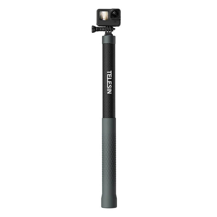 Carbon fiber selfie stick with 3m length Telesin for cameras GP-MNP-300-3