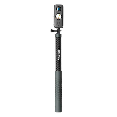 Carbon fiber selfie stick with 3m length Telesin for cameras GP-MNP-300-3