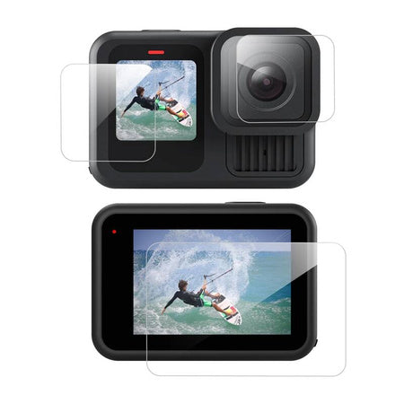 Telesin 3-in-1 Tempered Glass for GoPro Hero 13 Black (S6-FLM-07-TGP)