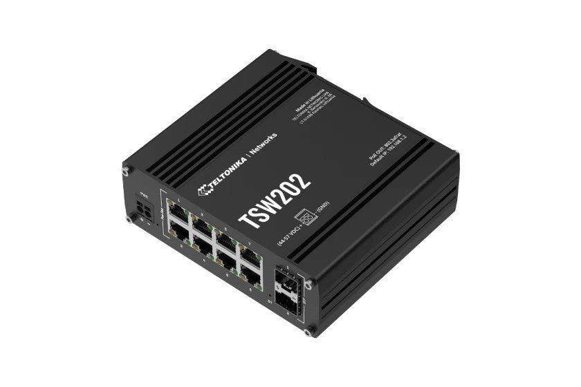 TELTONIKA NETWORKS TSW202 Layer2/L3 Managed PoE+ and SFP Ethernet switch