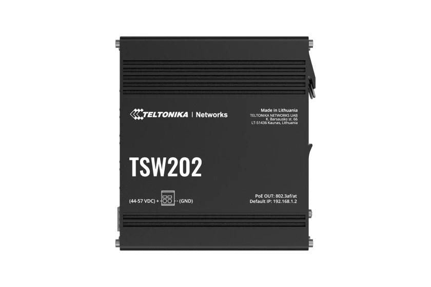 TELTONIKA NETWORKS TSW202 Layer2/L3 Managed PoE+ and SFP Ethernet switch