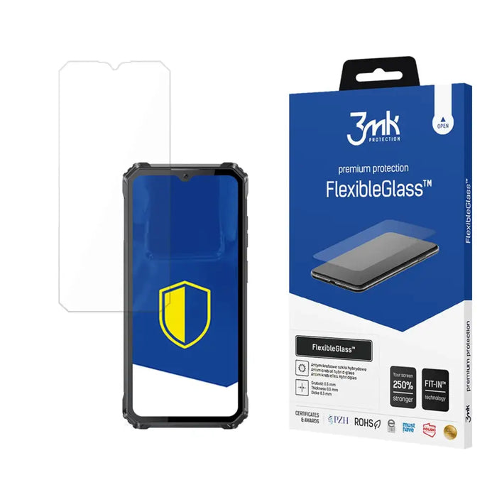 Tempered glass 3mk FlexibleGlass for Oukitel WP28 - Cell phone tempered glass<<<HurtelXML