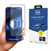 Tempered glass 3mk HardGlass Matt Max for iPhone 15 - Cell phone tempered glass<<<HurtelXML
