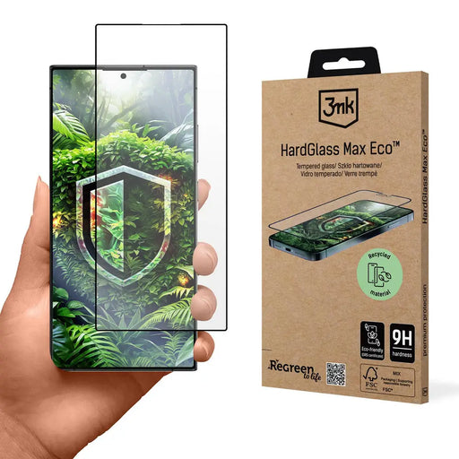 Tempered glass 3mk HardGlass Max Eco for Samsung Galaxy S24 Ultra - *Kategoria tymczasowa<<<HurtelXML
