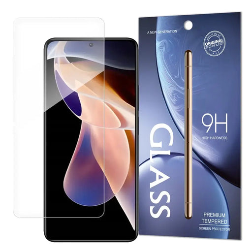 Tempered Glass 9H screen protector Xiaomi Redmi Note 11 Pro + 11 Pro (packaging - envelope) - Cell phone tempered