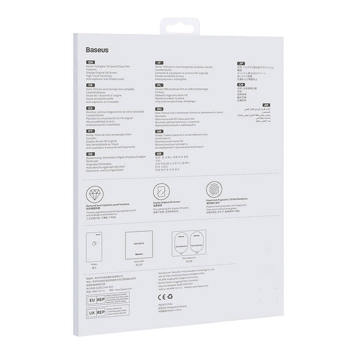 Tempered Glass Baseus 0.3mm for iPad 12.9’’ (2pcs) - For tablets<<<Tempered glass and screen protectors<<<GSM