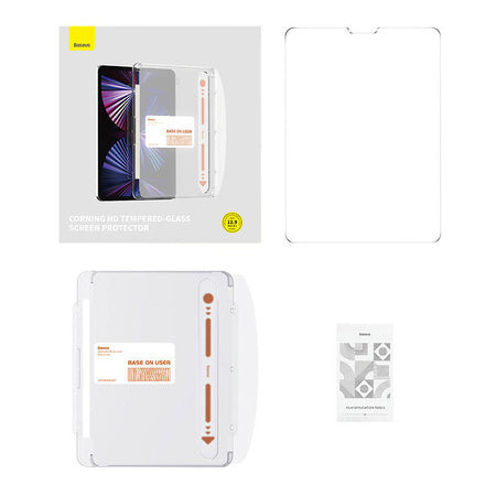 Tempered Glass Baseus Corning 0.4 mm for Pas Pro 12.9’’ - For tablets<<<Tempered glass and screen protectors<<<GSM