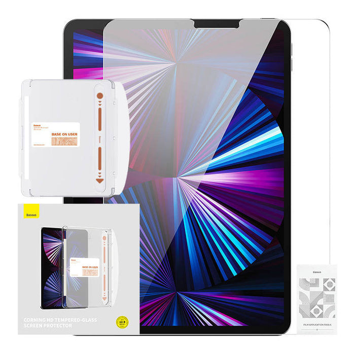 Tempered Glass Baseus Corning 0.4 mm for Pas Pro 12.9’’ - For tablets<<<Tempered glass and screen protectors<<<GSM