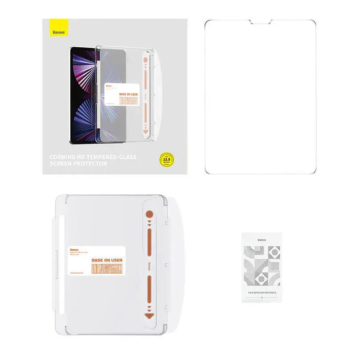 Tempered Glass Baseus Corning 0.4 mm for Pas Pro 12.9’’ - For tablets<<<Tempered glass and screen protectors<<<GSM