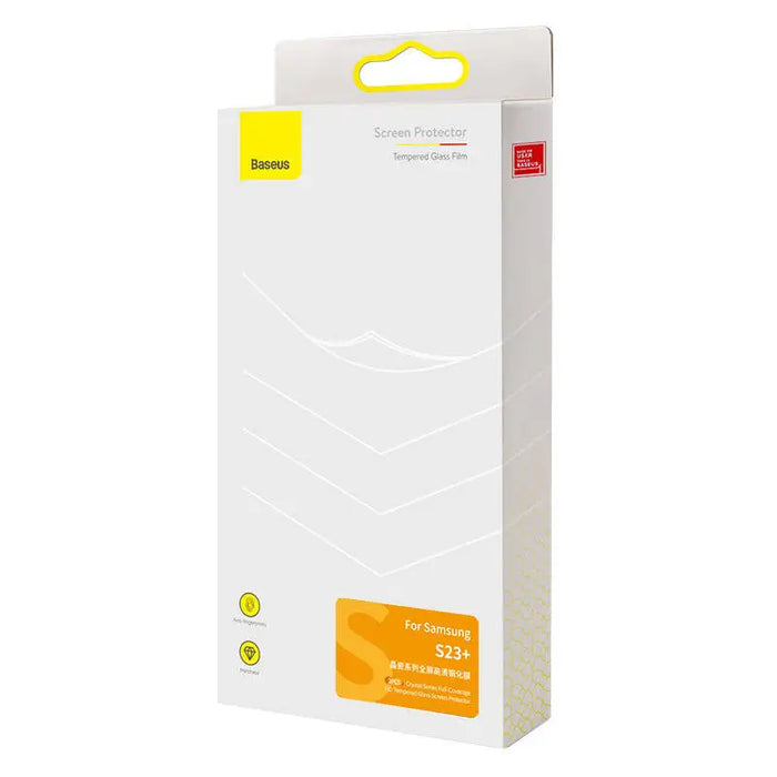 Tempered Glass Baseus Screen Protector for Samsung S23+ - For smartphones<<<Tempered glass and screen protectors<<<GSM