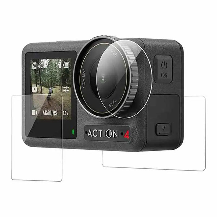 Tempered glass film TELESIN for DJI Osmo Action 4/3 - For sports cameras<<<Accessories<<<Photo and cameras<<<InnproXML