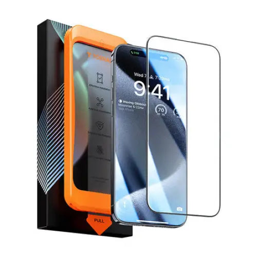 Tempered glass for iPhone 15 Torras InstaII Master - For smartphones<<<Tempered glass and screen protectors<<<GSM