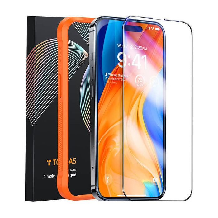 Tempered glass for iPhone 15 Torras InstaII Master - For smartphones<<<Tempered glass and screen protectors<<<GSM
