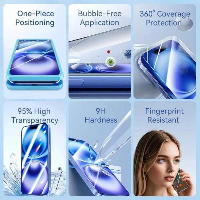 Tempered Glass Mobile Screen Protector Vention KUNTCC-30 iPhone 16 - Електроника Телефони и таблети<<<Компютри|