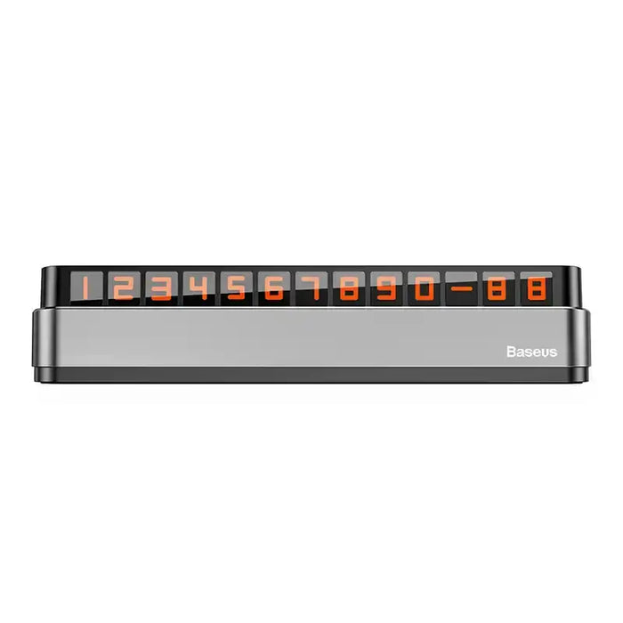 Temporary Parking Number Plate Baseus Moonlight (grey) - Other<<<Car accessories<<<InnproXML