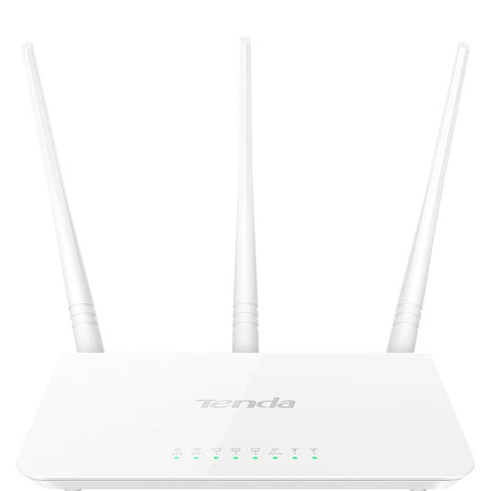 Tenda F3 wireless router Fast Ethernet White