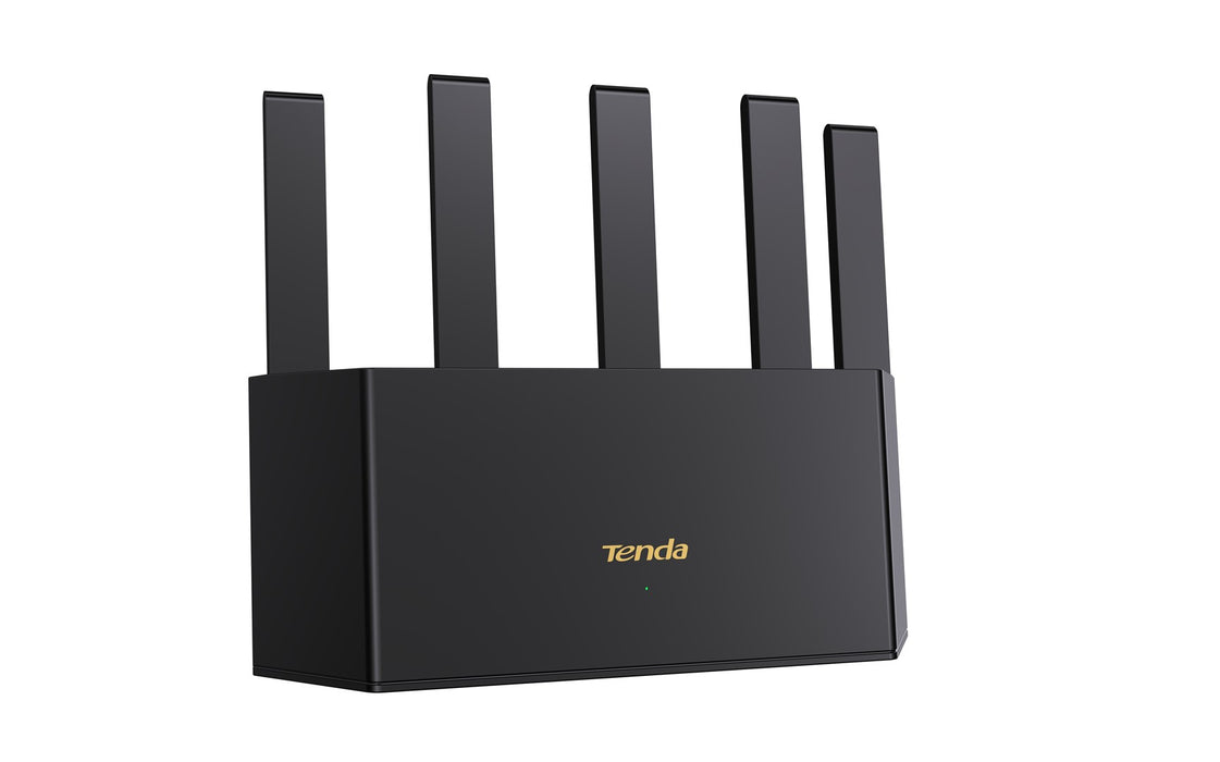 Tenda TX12L Pro wireless router Gigabit Ethernet Dual-band (2.4 GHz / 5 GHz) Black