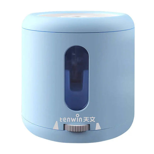 Tenwin 8035-3 battery/USB electric sharpener with container (blue) - Sharpeners<<<School supplies<<<Mom