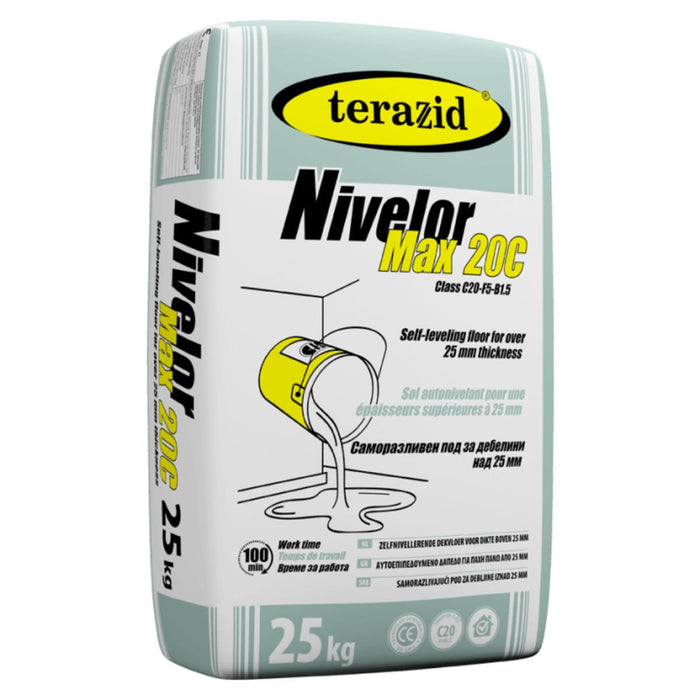 NIVELOR MAX20C SELF-FLOWING GROUT 25KG