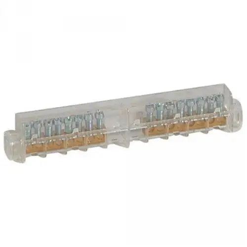 TERMINAL BLOCK NERO + EARTH 8 HOLES LEGRAND - Електроапаратура и
