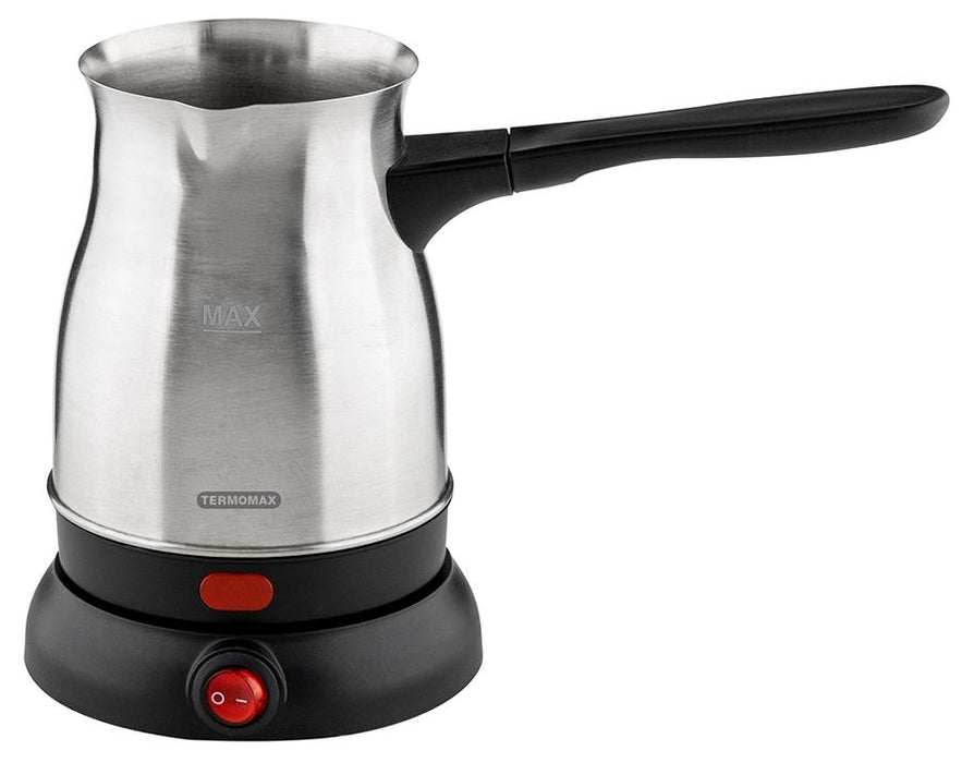 Electric cooker TERMOMAX TK700S BLACK / STAINLESS STEEL, 600 W