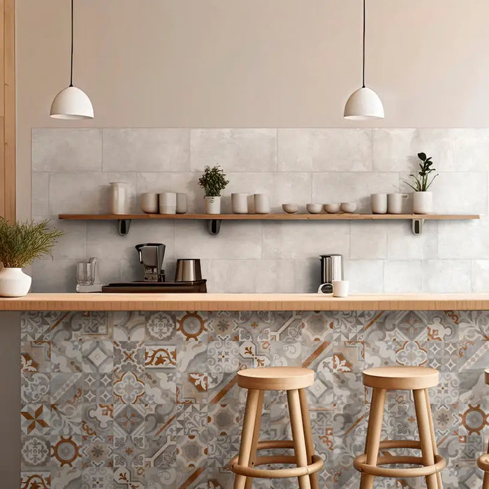 TERRACOTTA SERRA CLASSIC WHITE 30X60 CM - Теракот<<<Плочки и лайстни<<<Подови и стенни
