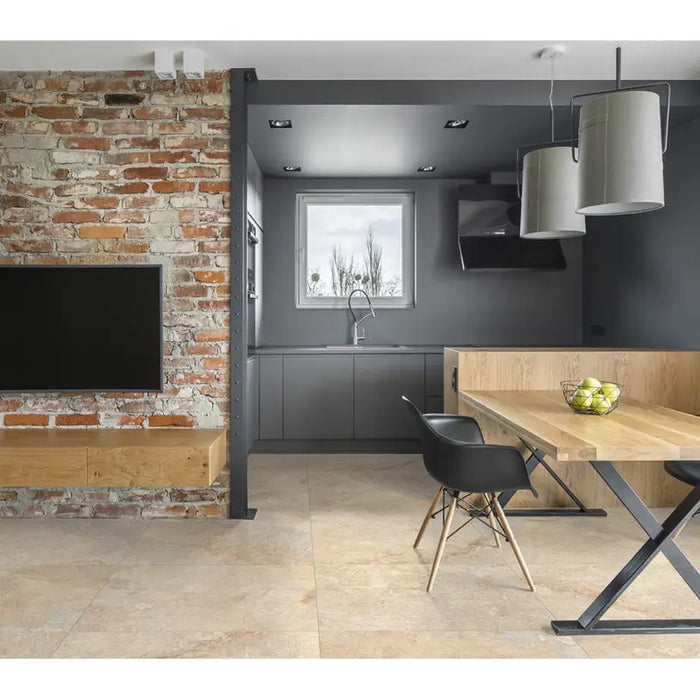 TERRACOTTA SERRA VARANA BEIGE 45X45 CM - Теракот<<<Плочки и лайстни<<<Подови и стенни