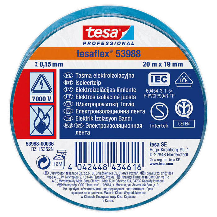 INSULATING TAPE 20M/19MM TESA