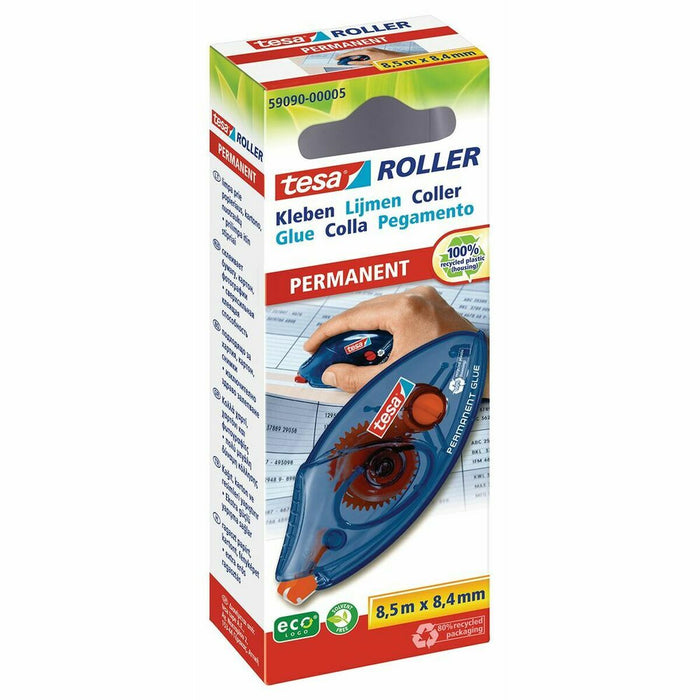 Glue TESA 59090-00005-03 Blue Transparent Colourless Plastic Eraser