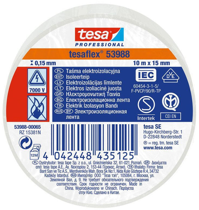 INSULATING TAPE 10M/15MM TESA TESA