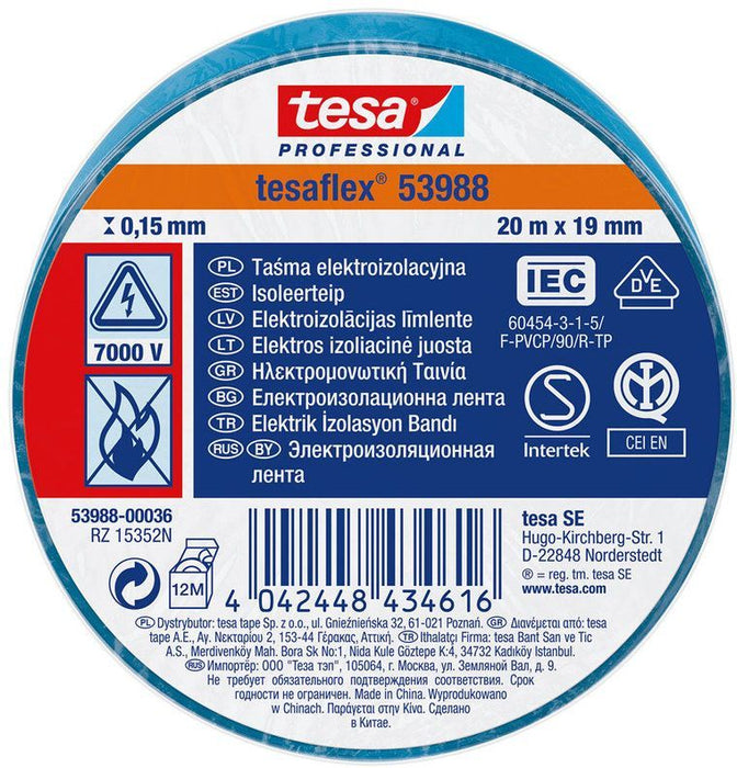 INSULATING TAPE 20M/19MM TESA