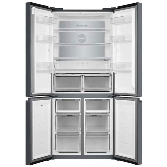 Refrigerator with freezer TESLA Side-by-side RF5100FMBE, 511 l, Total No Frost, 189.8 cm