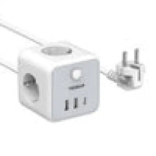 TESSAN TS-301-C-GR power strip - Power strips<<<IT Accessories<<<InnproXML