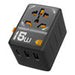Tessan WTA-01 travel adapter - Adapters connectors and converters<<<IT Accessories<<<InnproXML