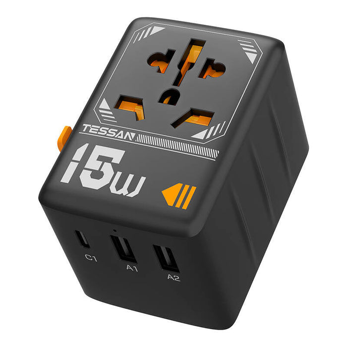 Tessan WTA-01 travel adapter - Adapters connectors and converters<<<IT Accessories<<<InnproXML