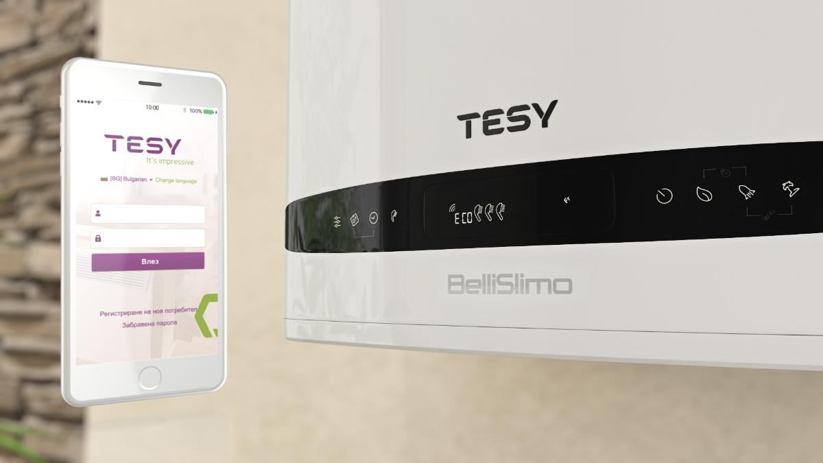 Boiler BelliSlimo Cloud TESY GCR 100 27 22 E31 ECW
