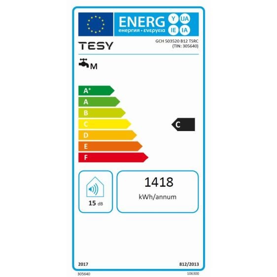 Boiler TESY GCH 50 35 20 B12 TSR