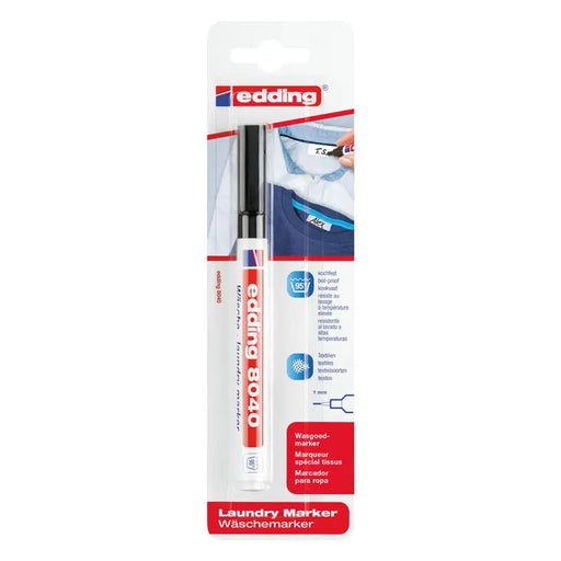 TEXTILE MARKER BLACK EDDING - Маркери креди и други<<<Ръчни инструменти<<<Инструменти и железария<<<Praktiker