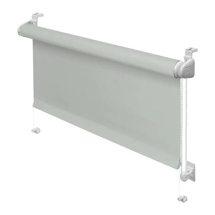 TEXTILE ROLLER BLINDS GARDINIA DROPPING 105X150 CM. LIGHT GRAY - Щори<<<Корнизи щори и пердета<<<Мебели и