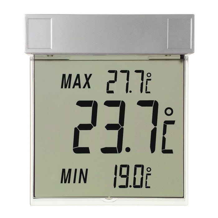 DIGITAL WINDOW THERMOMETER 9.7X10.5