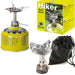 The lightest tourist stove for gas cartridges (valve or thread) HIKER 70gram 2.4kW - Others<<<HurtelXML