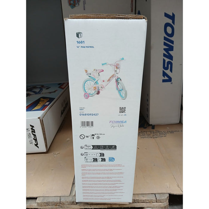 Children's Bike  Paw Patrol Toimsa (16")