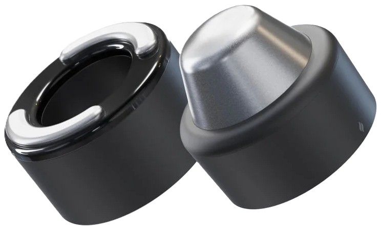 Therabody FG TheraFace Hot & Cold Rings - Black massager Face