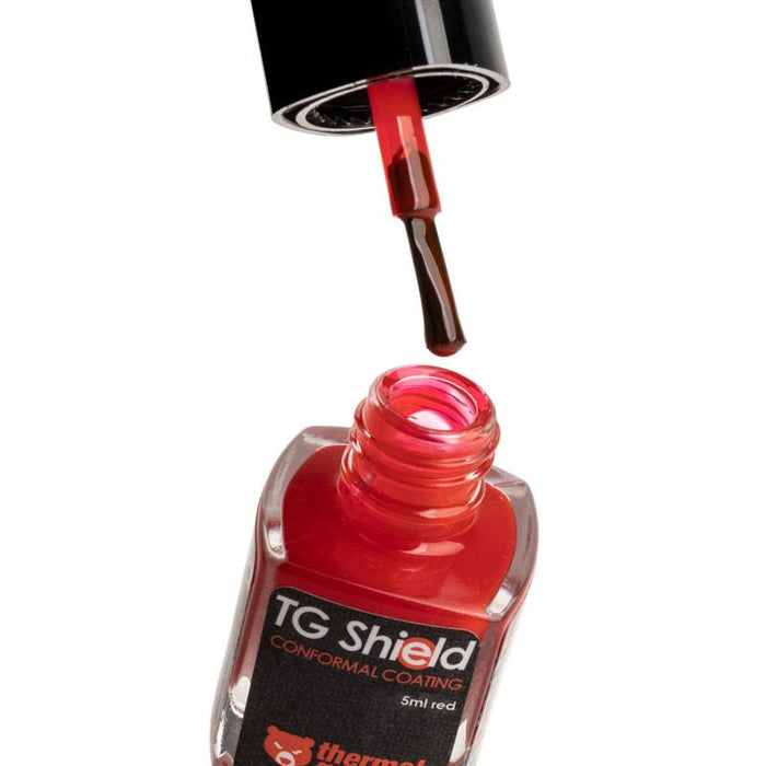 Protective varnish Thermal Grizzly Shield, 5ml, Red