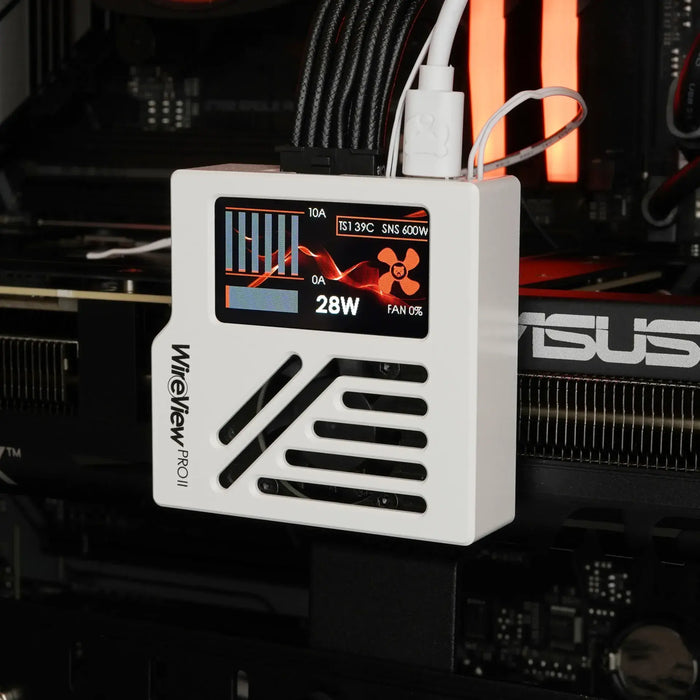Thermal Grizzly WireView Pro II GPU 12V-2x6 Video Card Sensor - White
